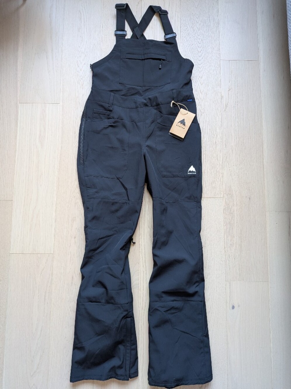 Burton Avalon Bib Pants True Black Waterproof Snow Ski Snowboard